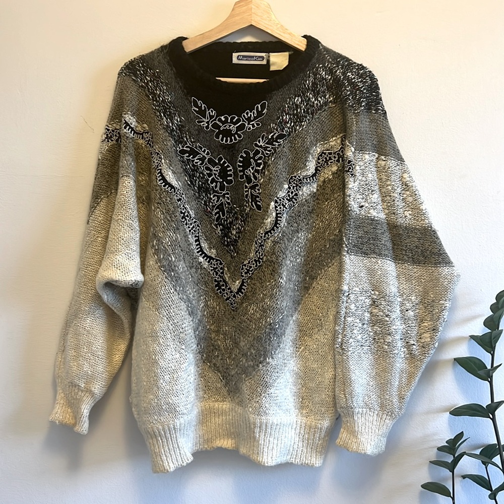 Beautiful Mix Knit sweater, M/L